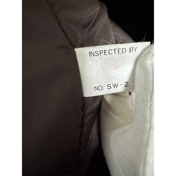 Snake Print Coat Womens Medium Brown Fox Fur Trim Longline Oversized Python - Picture 11 of 16